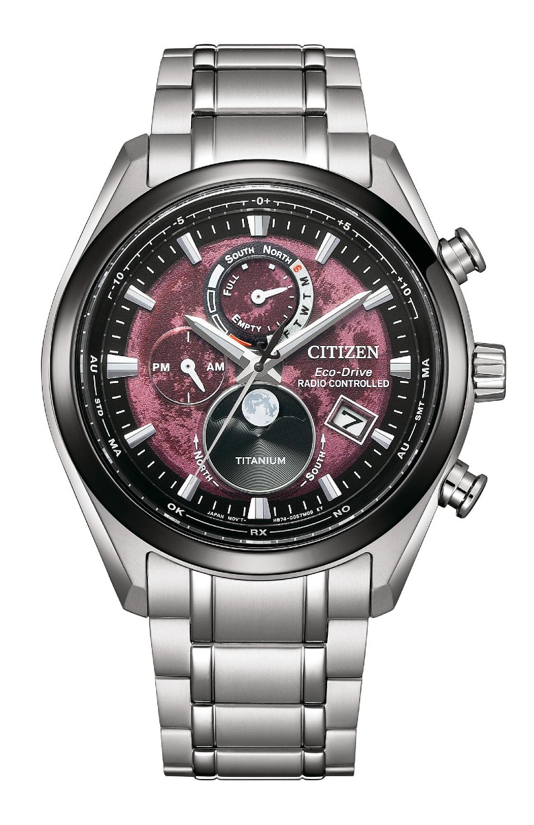 Citizen Radio Controlled Eco-Drive Tsukiyomi Moonphase BY1018-80X