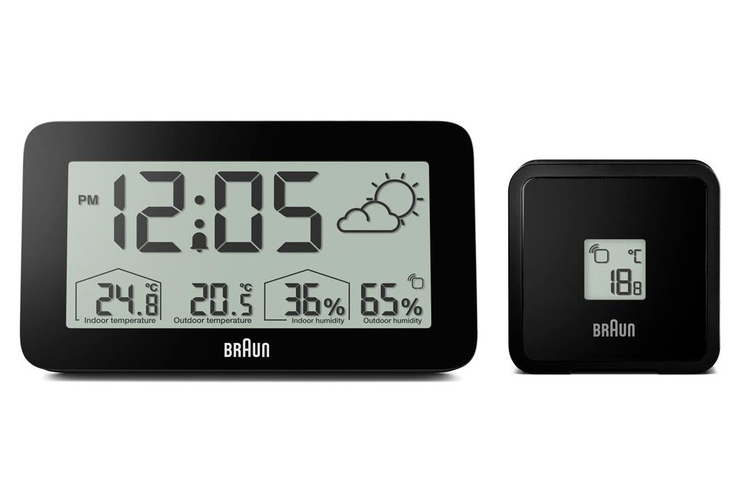 Braun digitaalinen sääasema musta BC13BP
