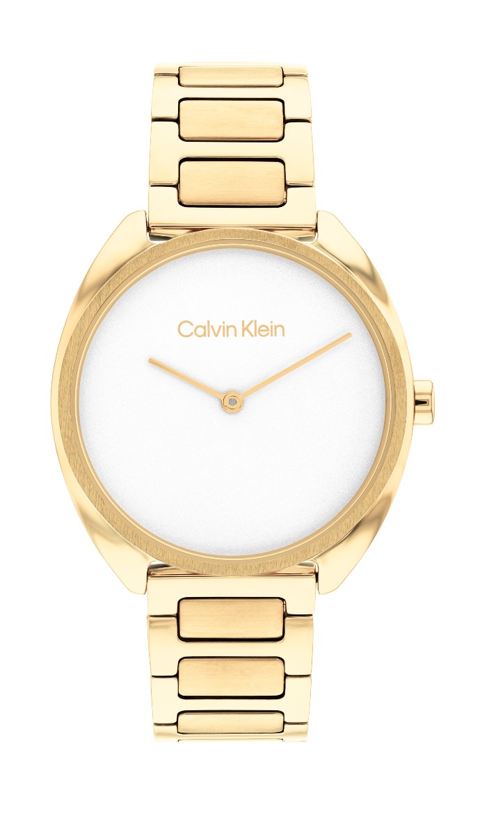 Calvin Klein Adorn gold white steel 25200276