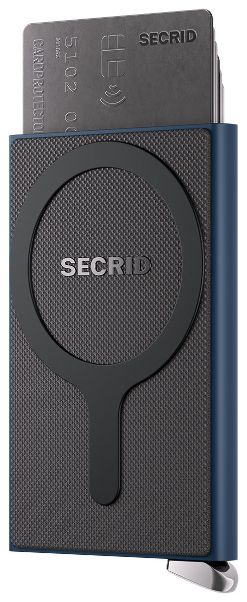 Secrid Premium Cardprotector Fluted for Magsafe Navy+