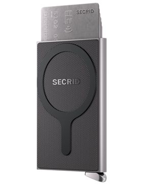 Secrid Premium Cardprotector Fluted for Magsafe Silver+