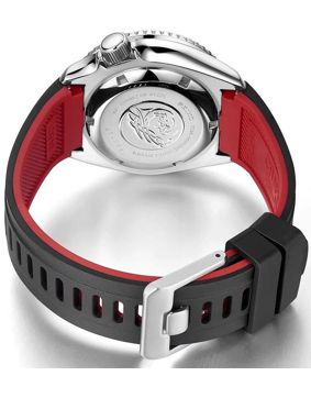 Crafter Blue CB010 Black/Red kumiranneke Seiko SKX ja Seiko 5 -kelloihin