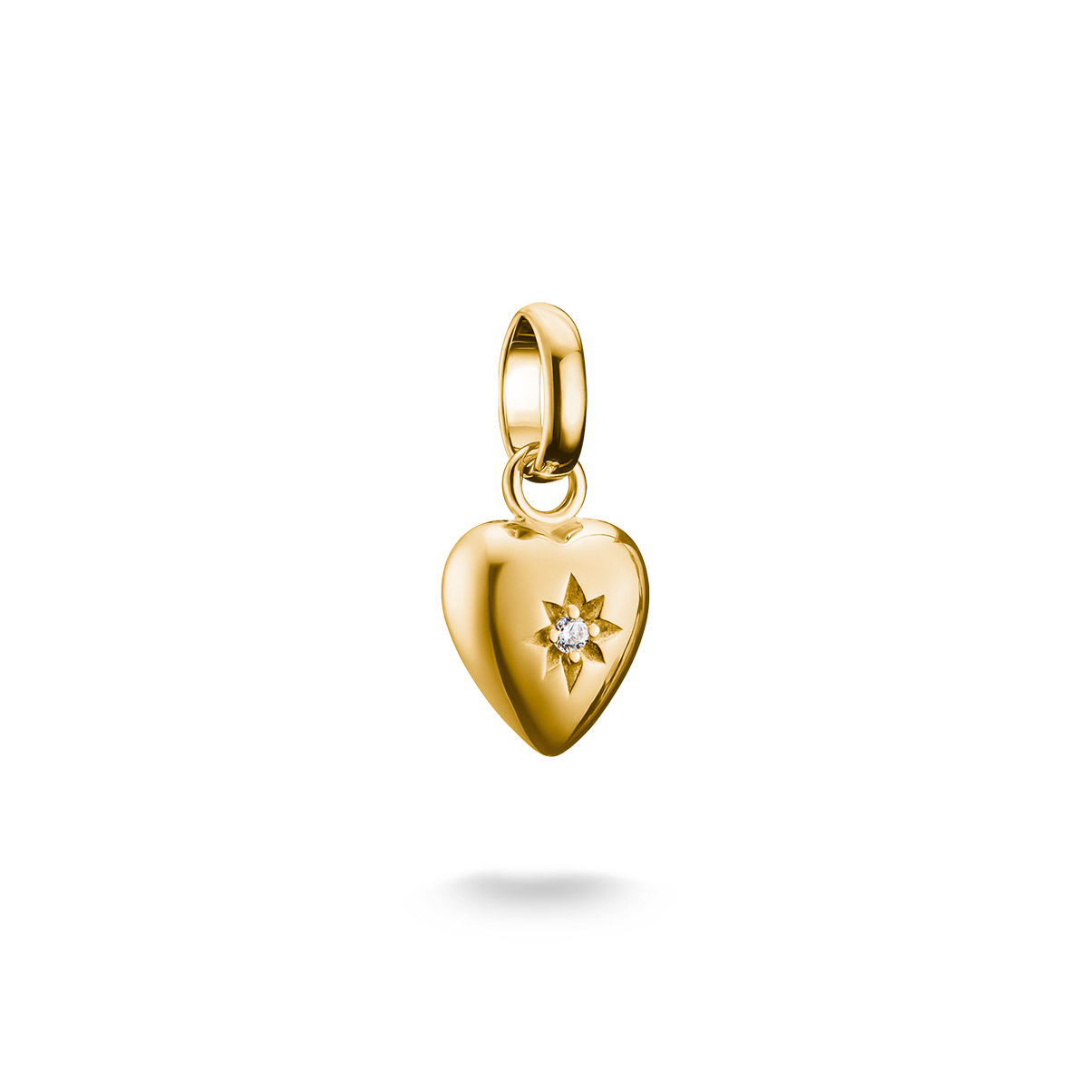 Thomas Sabo Charm Club Connect heart with star riipus hela CC1234-414-14