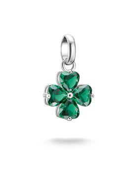Thomas Sabo Charm Club Connect vihreä neliapila hela CC1326-699-6