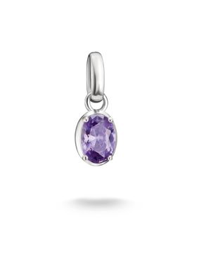 Thomas Sabo Charm Club Connect liila syntymäkivi hela CC1330-051-13