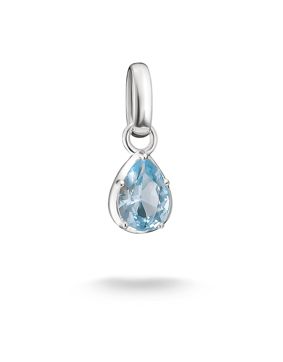 Thomas Sabo Charm Club Connect vaaleansininen syntymäkivi hela CC1331-699-1