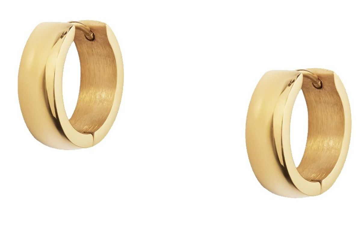 Mockberg Chunky kullanväriset korvarenkaat Medium MO581