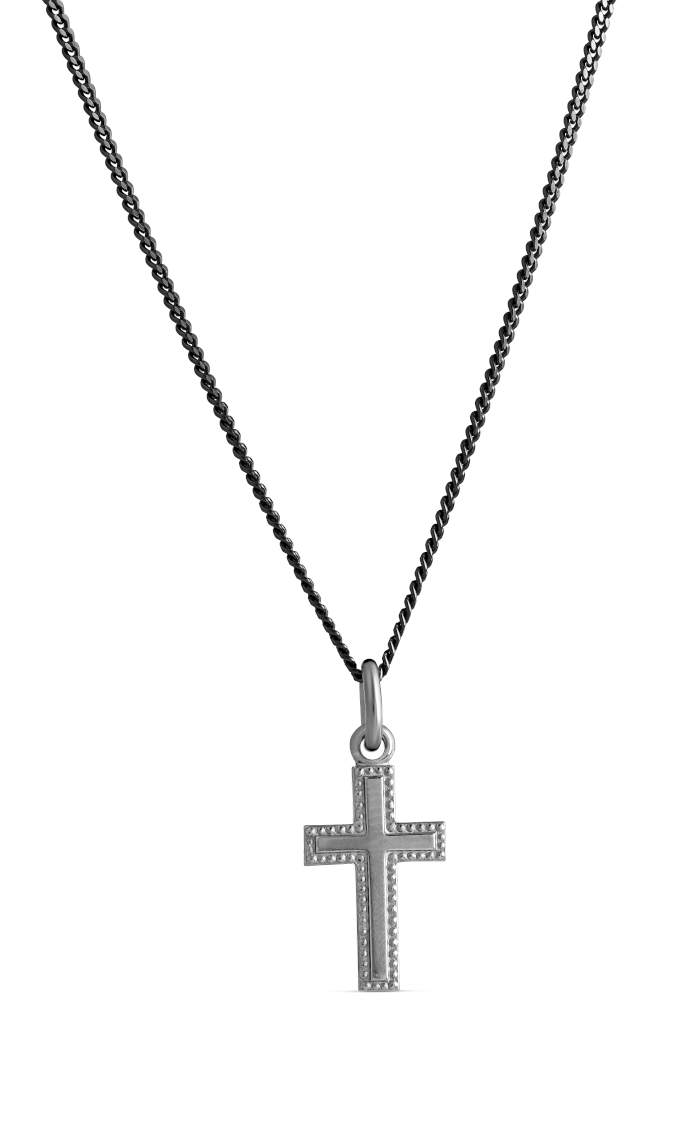 Top Gold hopeinen palloreuna risti musta 4256763500