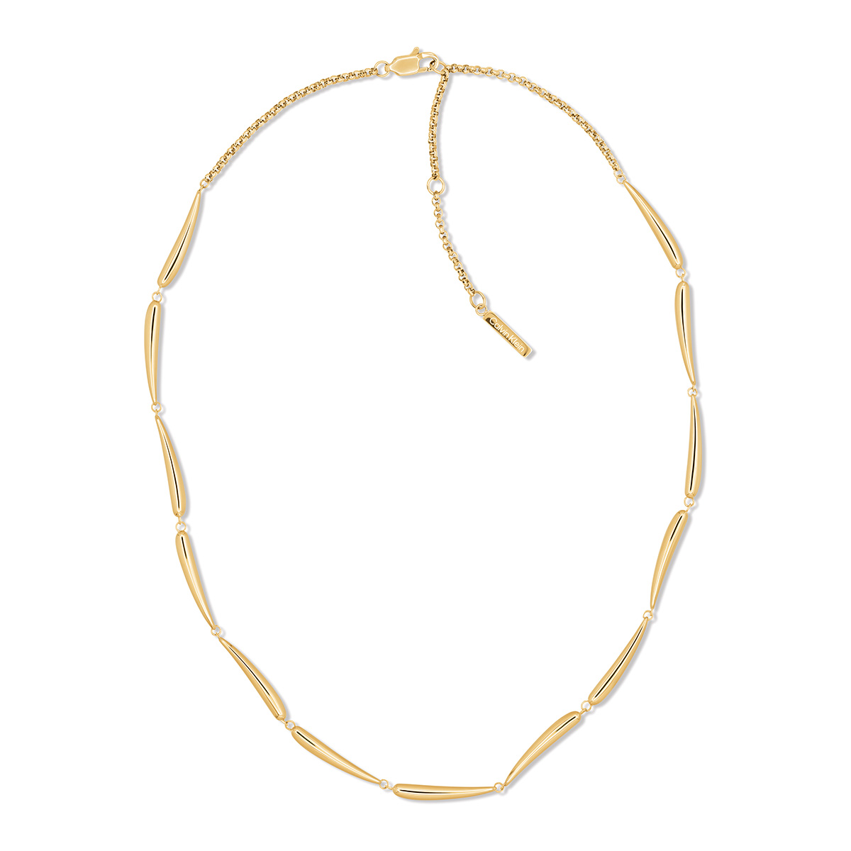 Calvin Klein Elongated Drops kaulakoru kullattu 35000993