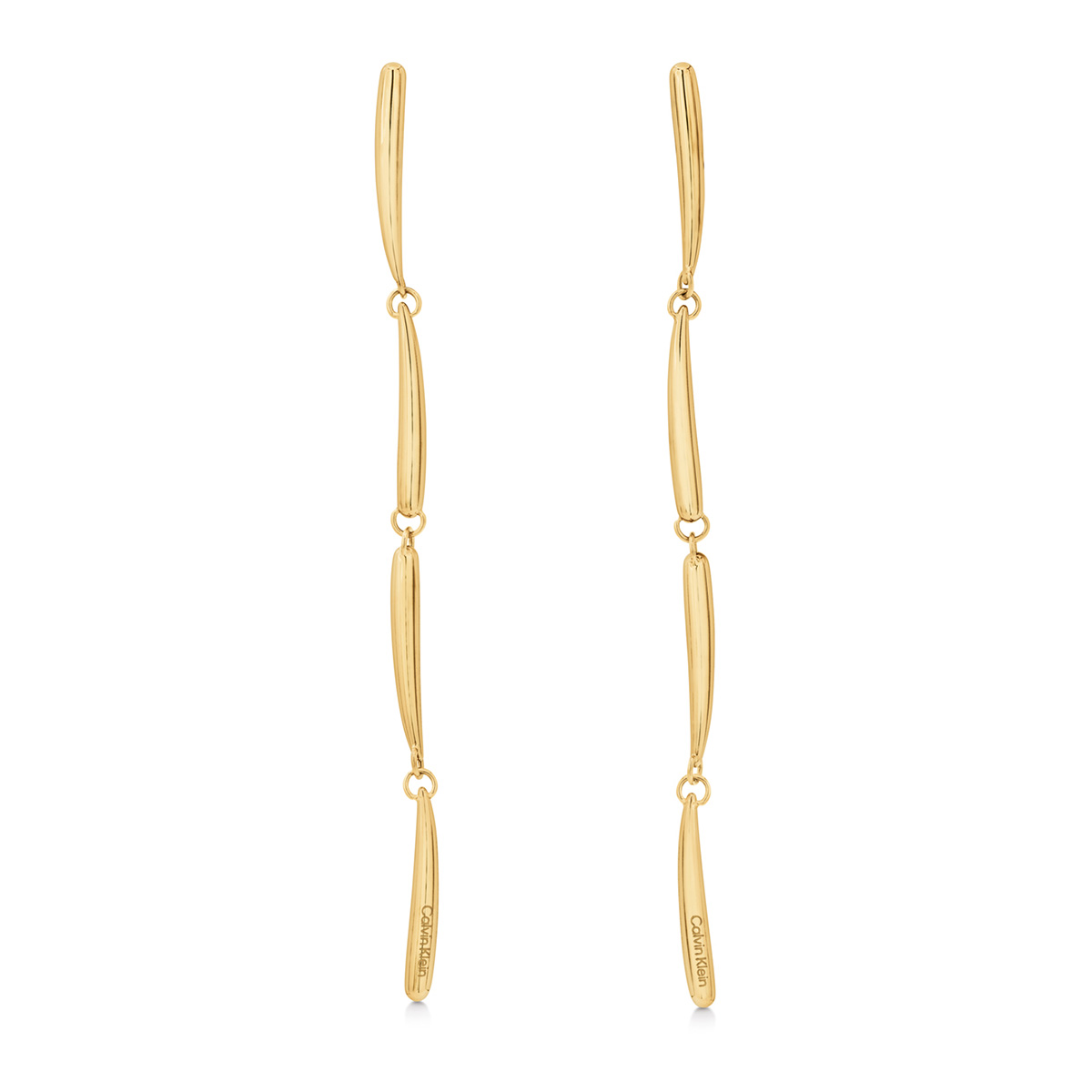 Calvin Klein Elongated Drops korvakorut kullattu 35000995