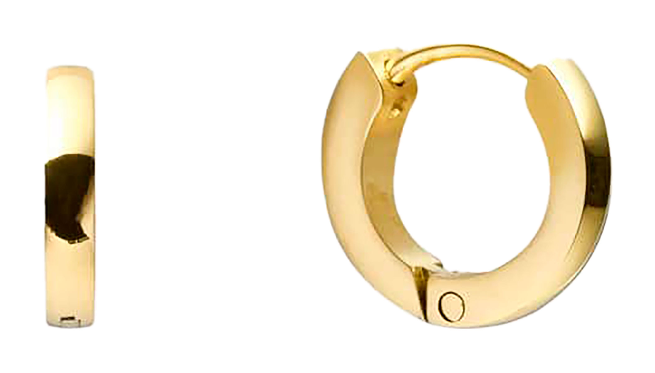 Mockberg Classic Mini kullatut korvarenkaat MB0177