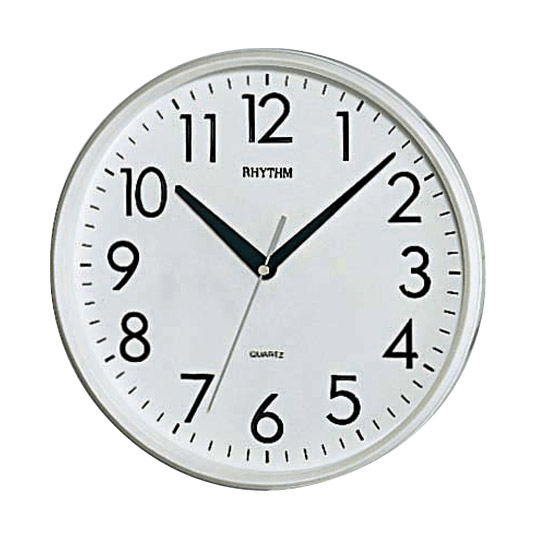 Rhythm seinäkello valkoinen CMG716-NR03