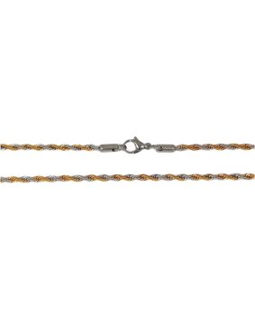 Bosie Teräs kaulaketju cordell papukaijalukko 3mm MLH0060BZ
