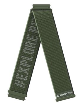 COROS APEX 2 Pro nailonranneke vihreä 22 mm WAPX2P-WB-GRN-N