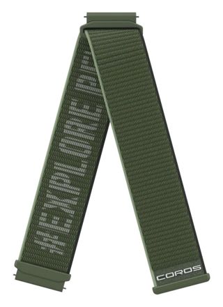 COROS APEX 2 Pro nailonranneke vihreä 22 mm WAPX2P-WB-GRN-N