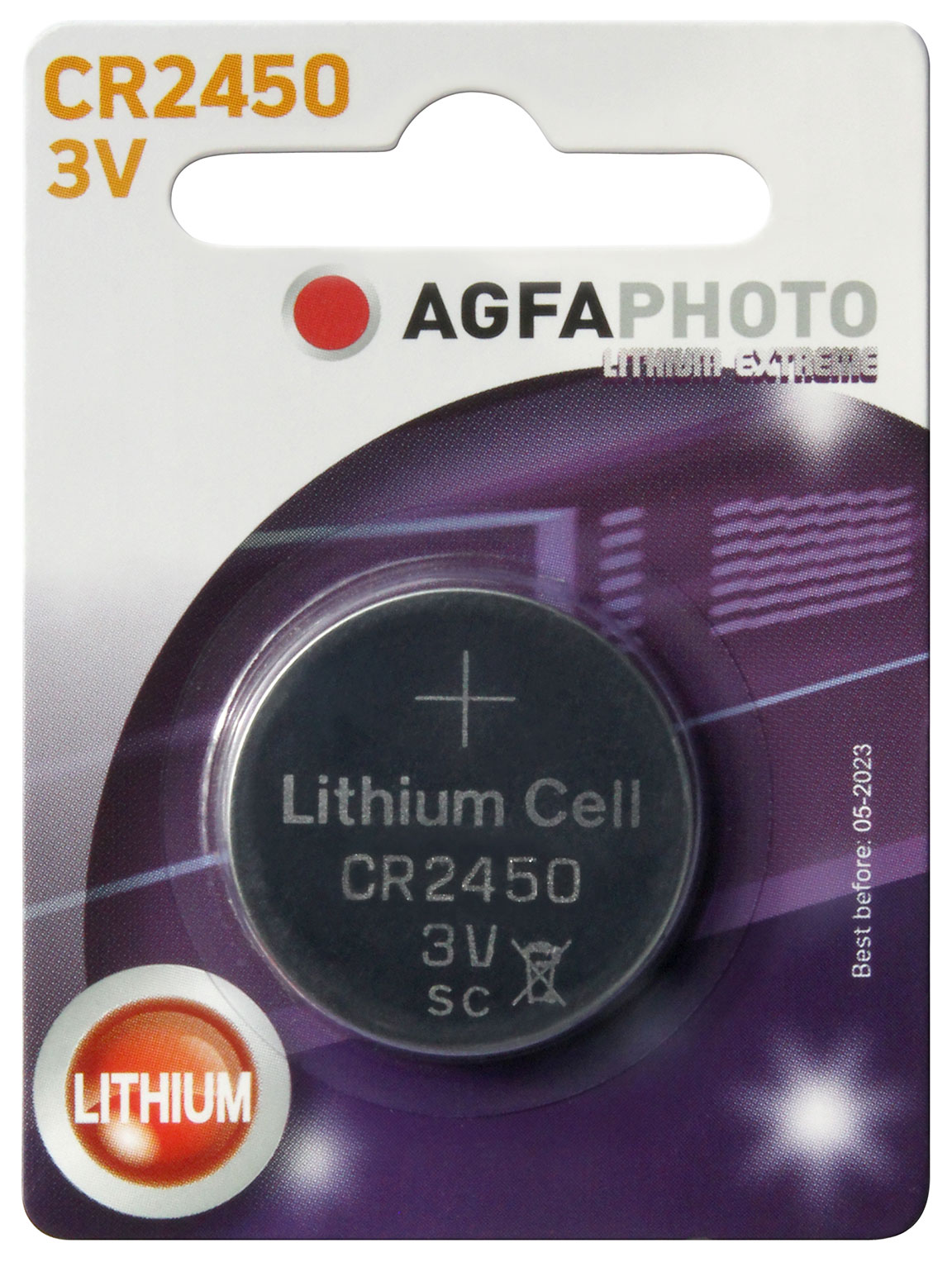 AgfaPhoto litiumparisto CR2450