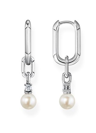 Thomas Sabo korvakorut links and pearls silver CR669-167-14