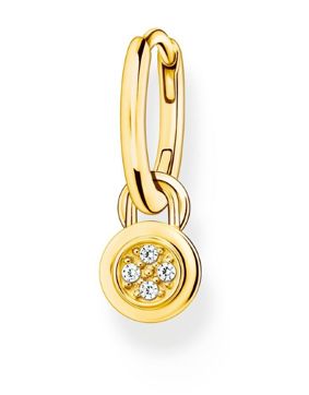 Thomas Sabo Charm Club Charmista yellow-gold plated korvarengas CR720-414-39