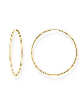 Thomas Sabo Large Hoop 18-karaatin kullatut isot hopeakorvarenkaat CR729-413-39
