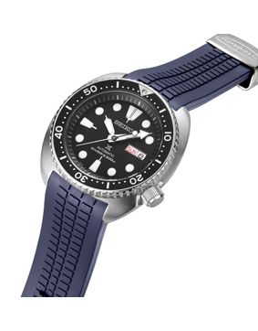 Crafter Blue CB12 Navy kumiranneke Seiko Turtle -kelloihin
