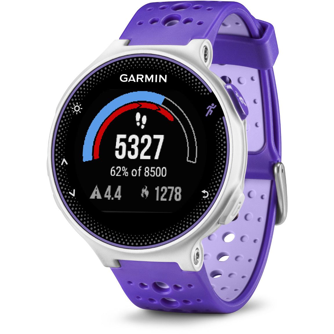 purple garmin watch