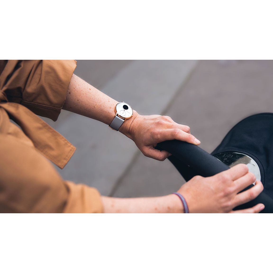 withings steel white