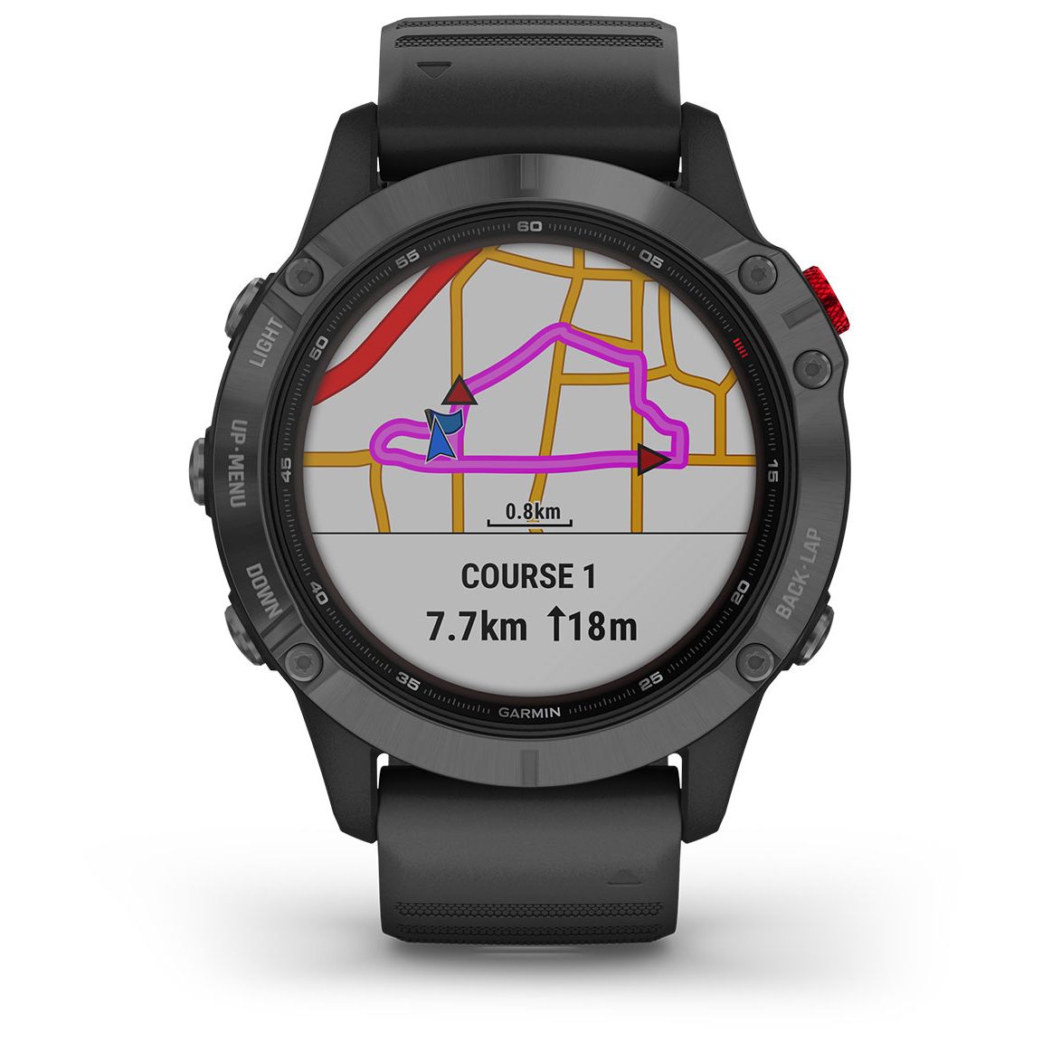Garmin Fenix 6 Pro Solar Slate Gray with Black älykello 010-02410-15 -  Keskisen Kello Oy