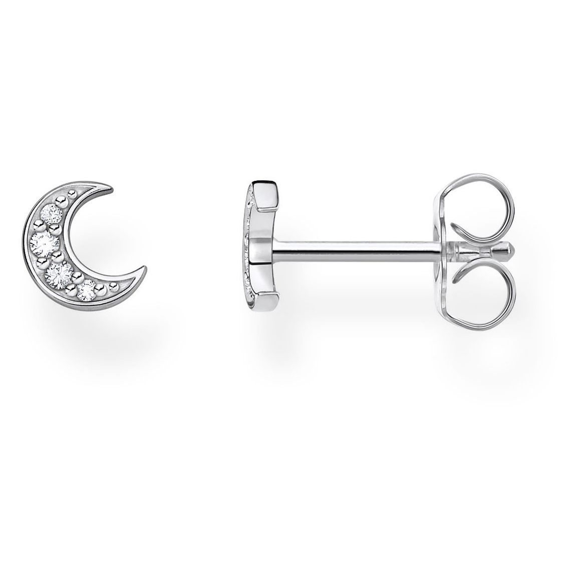 Orecchini Thomas Sabo In Argento Con Zirconi Verdi – Stile Charm Club - 3