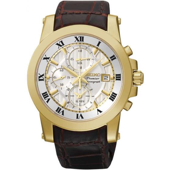 seiko premier chronograph alarm