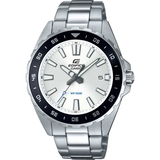 Men's Casio Edifice Day Date Diver's Watch EF-130D-1A4V