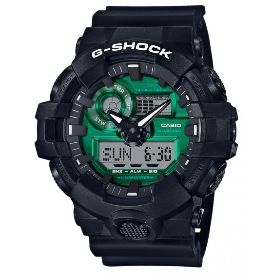casio watch green