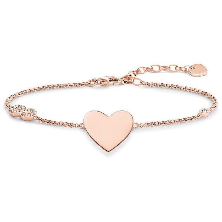 THOMAS SABO Set Gioielli Donna – Parure In Argento Sterling 925 Con Zirconia Cubica, Lunghezza 19.5 Cm, Eleganza Senza Tempo - 3