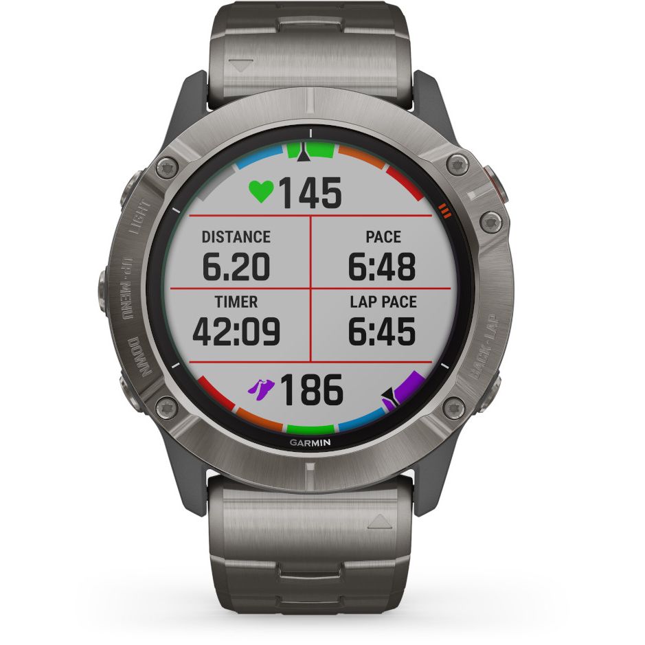 Garmin Fenix 6X Pro Solar Titanium älykello 010-02157-24 - Keskisen Kello Oy
