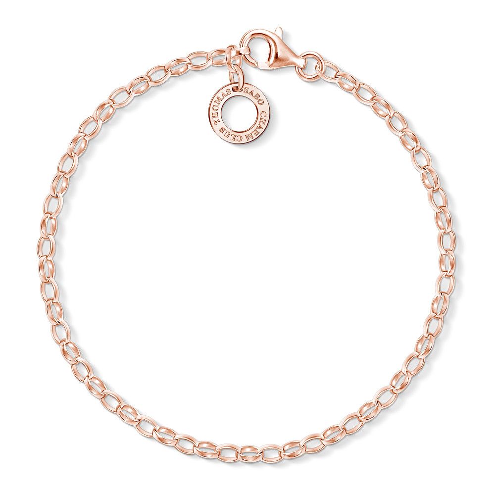 Thomas Sabo Bracciale Charm Club In Argento 925 - Classico Club - Regalo Donna