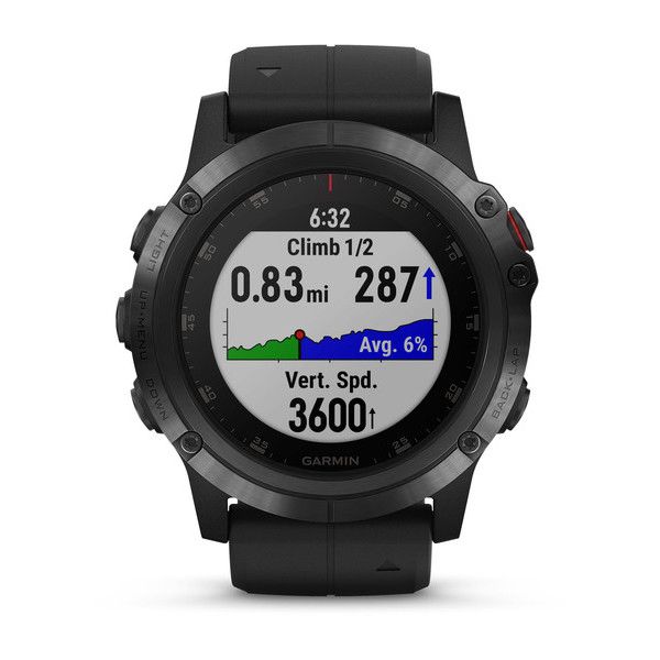 Garmin Fenix 5 PLUS Series Specifications - Comparison - 5S, 5X