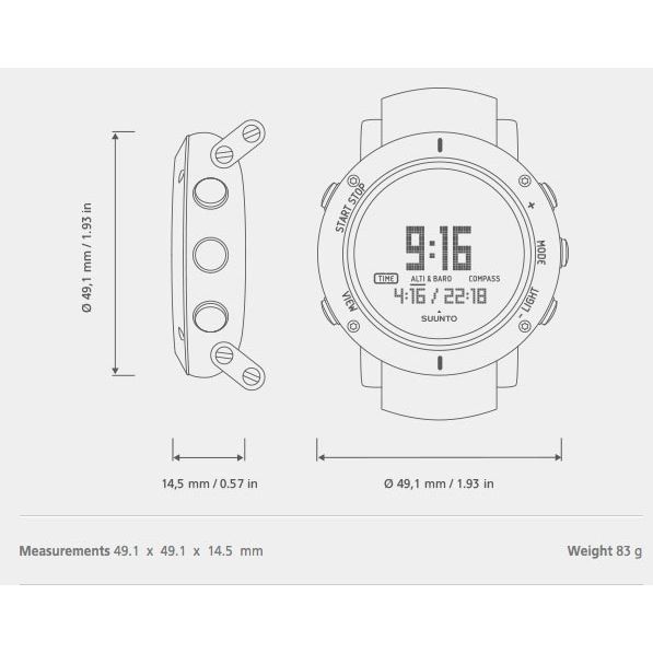 suunto core coral