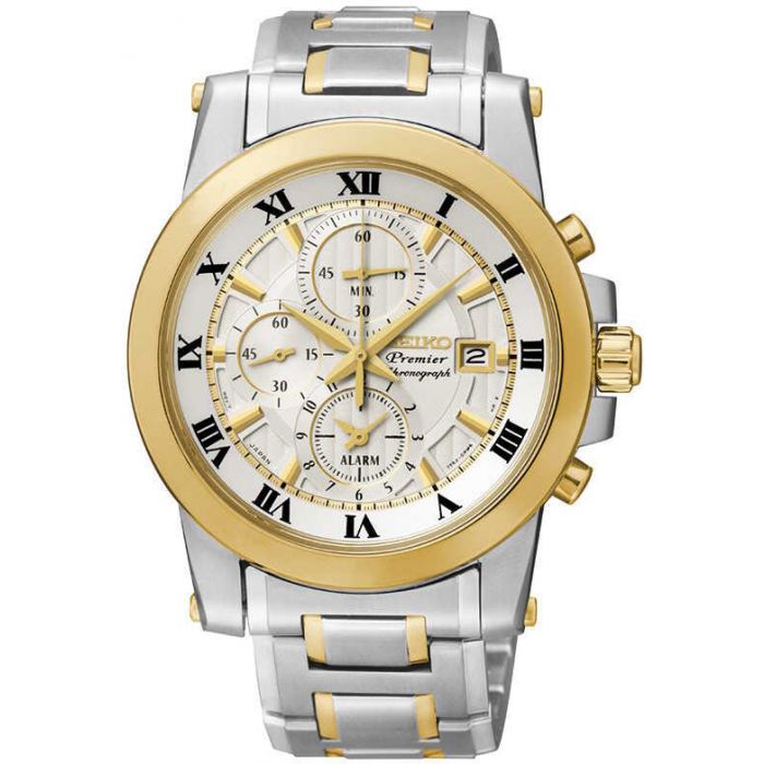 seiko premier chronograph alarm
