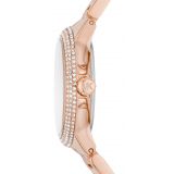 Michael Kors Camille Multifunction Rose Gold-Tone Stainless Steel Watch MK6845