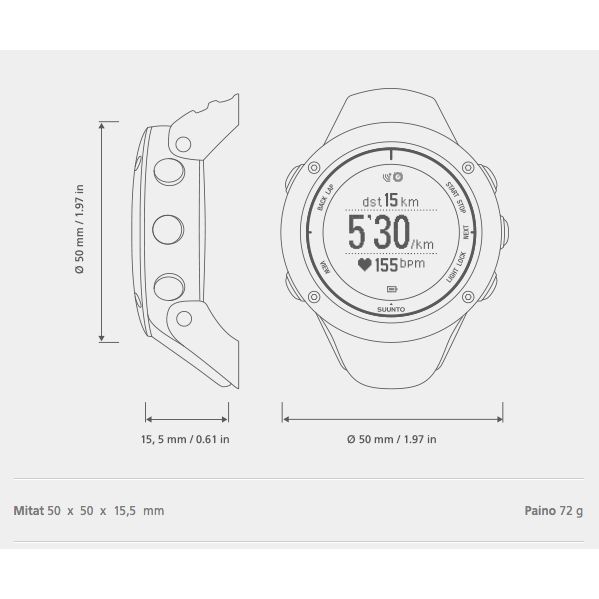 suunto ambit2 s red