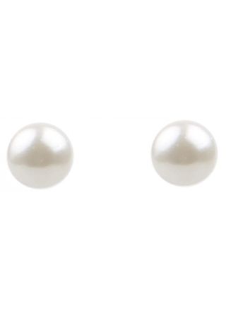 SNÖ of Sweden Laney pearl ear white 6mm 692-5600010