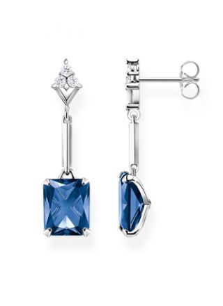 Thomas Sabo Collana Donna In Argento 925 Con Pietra Blu E Zirconi - Modello KE2156-699-32 - 3