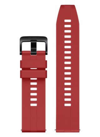 Huawei Watch GT 46 mm / Watch 3 punainen fluoroelastomeeriranneke 51994338