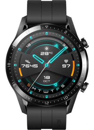 Huawei Watch GT2 (46mm) Black sport strap älykello 55024474