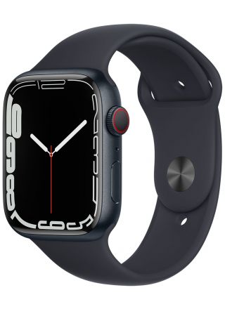 Apple Watch Series 7 GPS + Cellular tähtivalkea alumiinikuori 45 mm ...