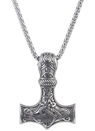 Northern Viking Jewelry NVJRS037 kaulakoru Knotwork Thorin Vasara