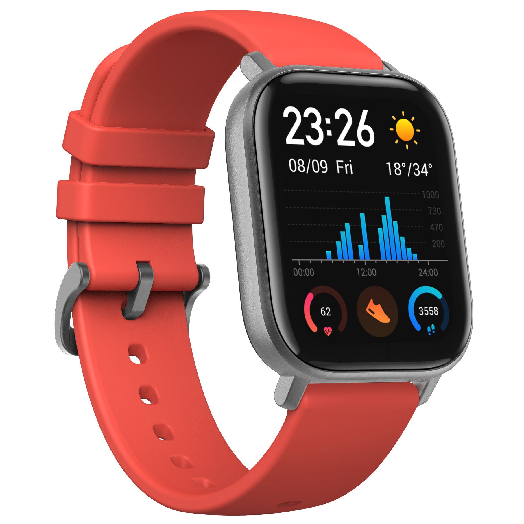 amazfit gts orange