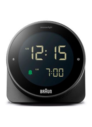 Braun digitaalinen kosketusnäytöllinen herätyskello musta BC24B