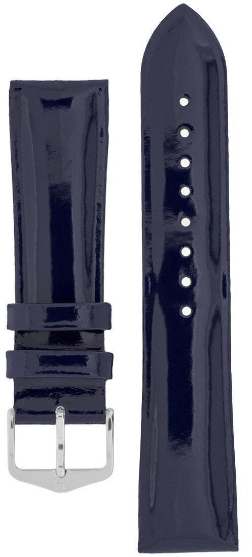 Hirsch Diva kiiltävä sininen nahkaranneke 015 36 1 80