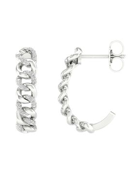 Lykka Elegance creole timanttikorvakorut