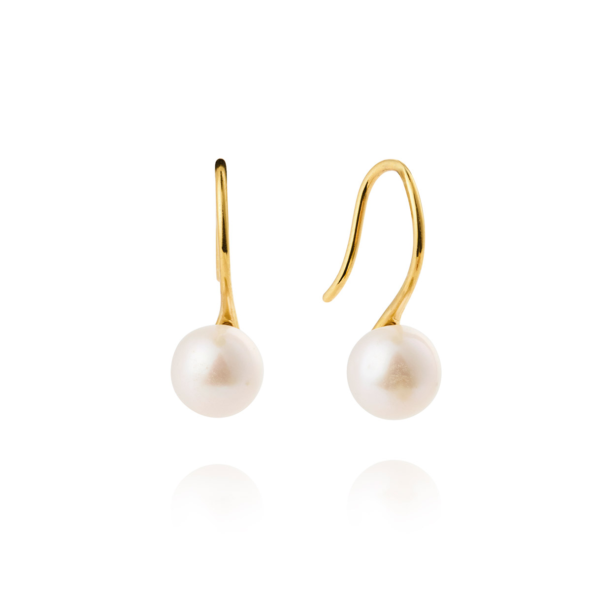 Mockberg Dream Pearl kullatut korvakorut MB2074